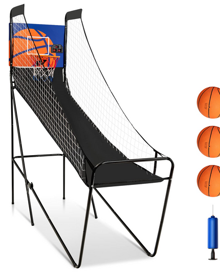 Foldable Electronic Arcade Basketball Game - Giantex