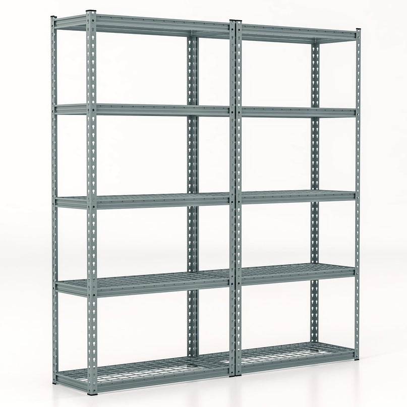 Giantex 5-Tier Storage Shelves, 35.5" x 15.5" x 72" Utility Rack Shelf