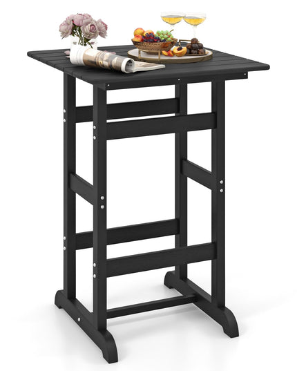 Giantex  42" Height HDPE Square Pub Table