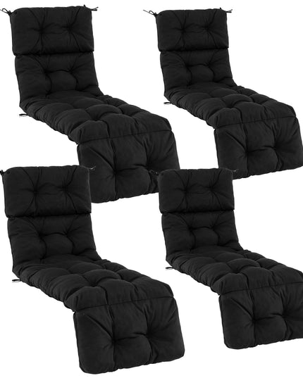 Giantex Set of 1/2/4 Lounge Chair Cushion(73X22X4 Inch)
