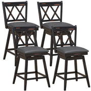 Black / Set of 4 / 24 inch