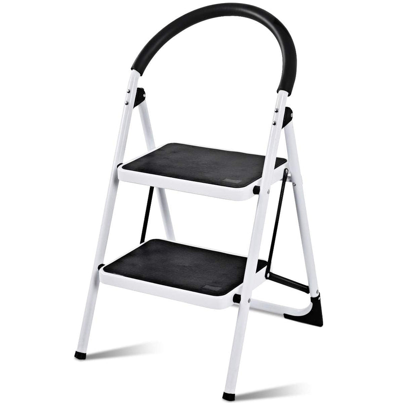 Giantex 2 Step Ladder Folding Step Stool Platform Home Kitchen Tool Multiuse Stepladder