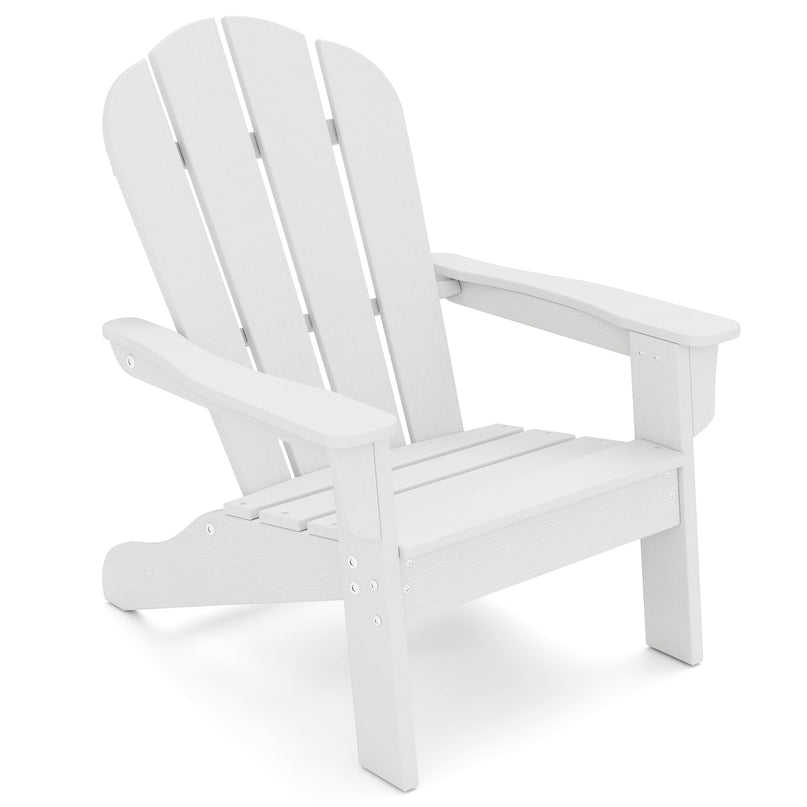 Giantex HIPS Kids Adirondack Chair - All-Weather Lawn Toddler Chair with Ergonomic Design