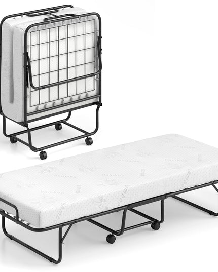 Giantex Folding Bed with Mattress for Adults