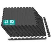 Black / 52 Sq.Ft (12 Tiles)