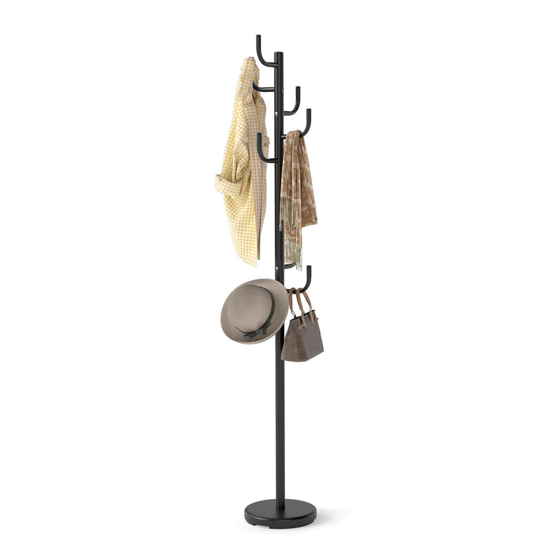 Giantex 69" Metal Coat Rack, 8-Hook Cactus Clothes Stand