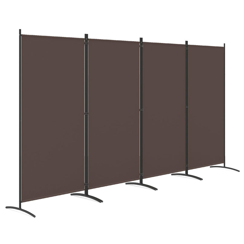 GIANTEX 4-Panel Room Divider Folding Privacy Screen(136" x 71")