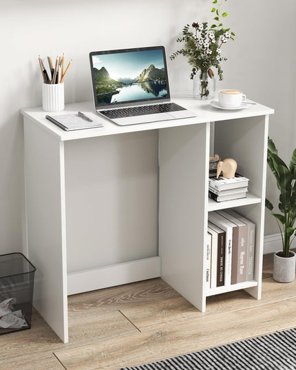 Giantex White Small Desk for Bedroom