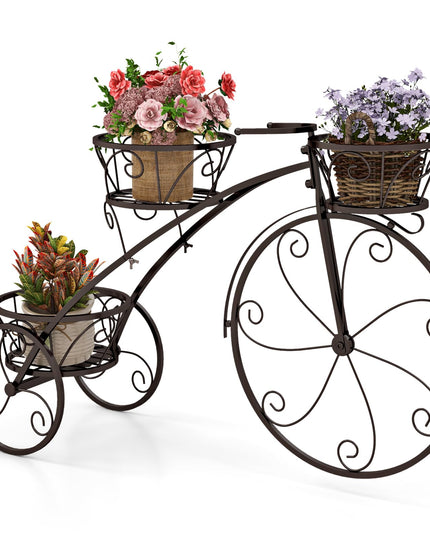 Giantex Metal Bicycle Planter