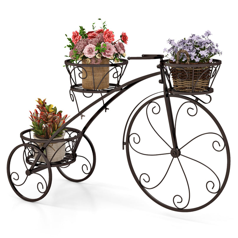 Giantex Metal Bicycle Planter