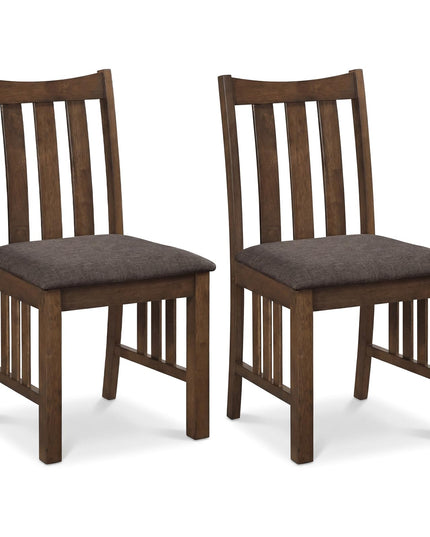 Giantex Rubber Wood Dining Chairs Set of 2/4