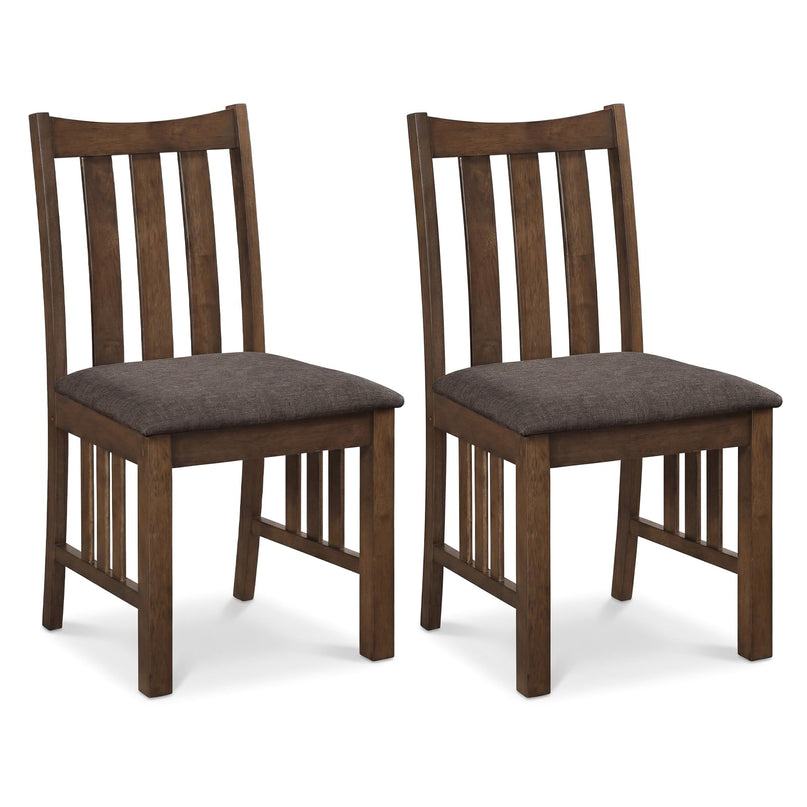 Giantex Rubber Wood Dining Chairs Set of 2/4