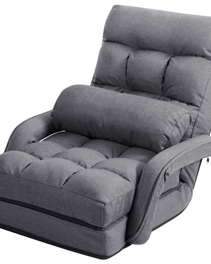Giantex Chaise Lounge Chair Indoor Multipurpose Folding Armchair Couch Lounger