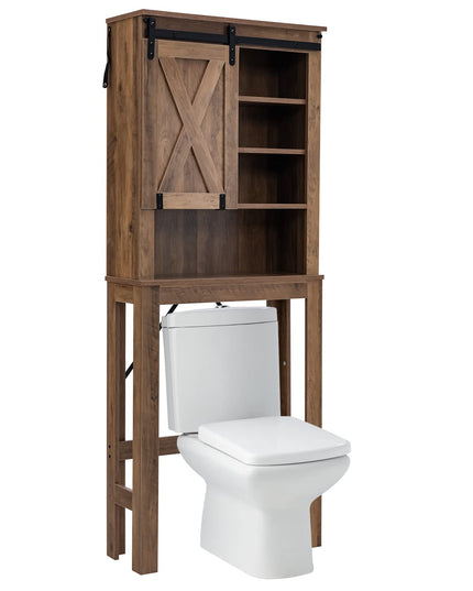 Giantex Over The Toilet Storage Cabinet - Freestanding Toilet Rack