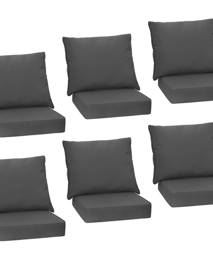 Giantex Patio Cushion Set of 6 for Patio Furniture