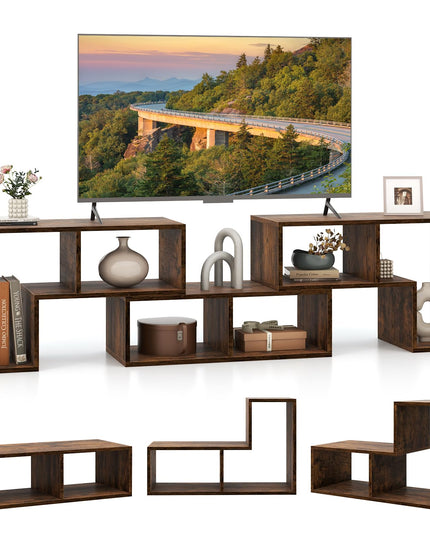Giantex Free-Combination TV Stand for Bedroom - Entertainment Center for 50 55 60 65 Inch TV