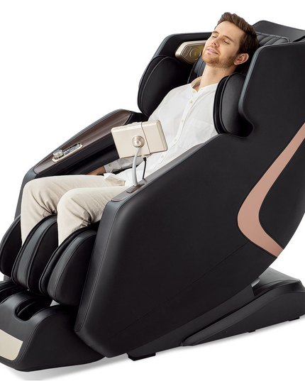 Giantex 3D Full Body Massage Chair, Zero-Gravity Massage Recliner Chair w/ 7'' Touch Screen & SL Track
