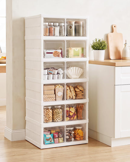 Giantex 6-Tier Folding Shoe Rack Organizer