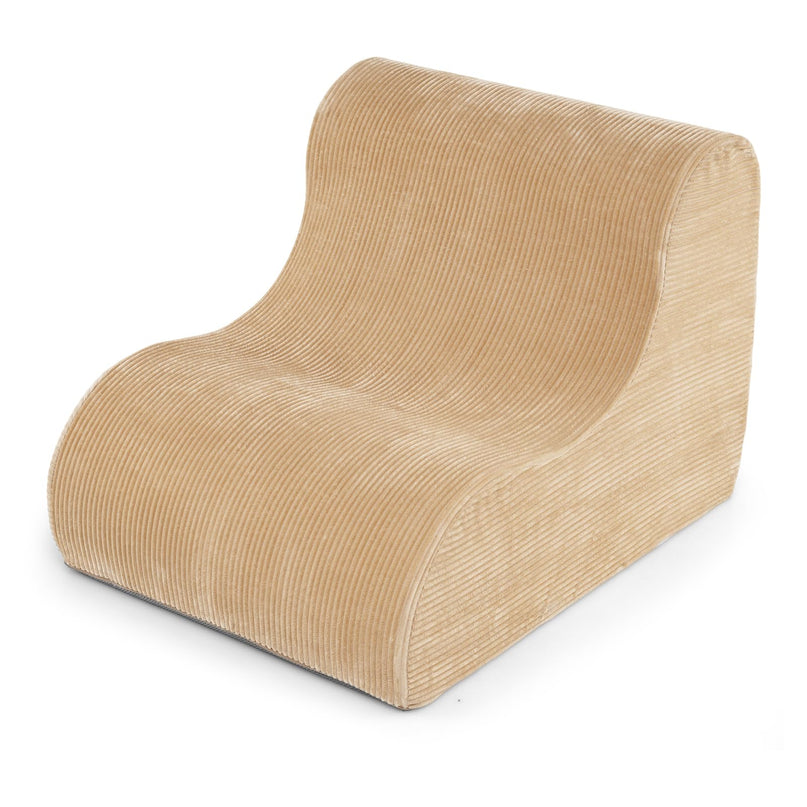 Pouf Géantex pour adultes, canapé paresseux courbé au sol