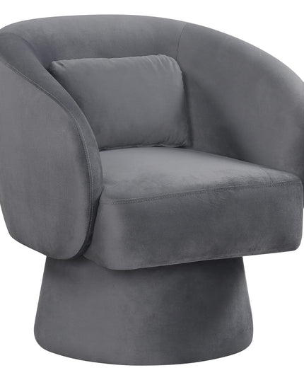 Giantex Swivel Accent Chair Upholstered Barrel Chair