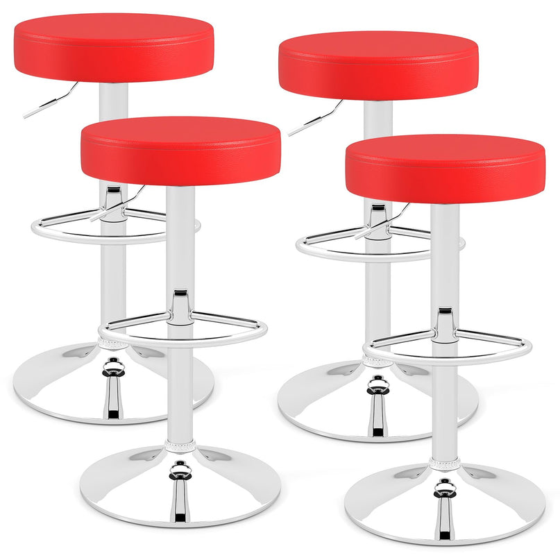 Giantex Bar Stool Set with Swivel Padded Seat for Kitchen