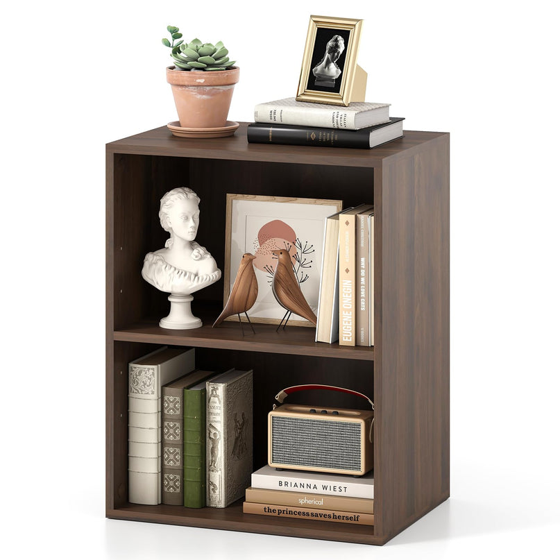 Giantex 3 Tier Bookshelf with Open Cubes for Living Room