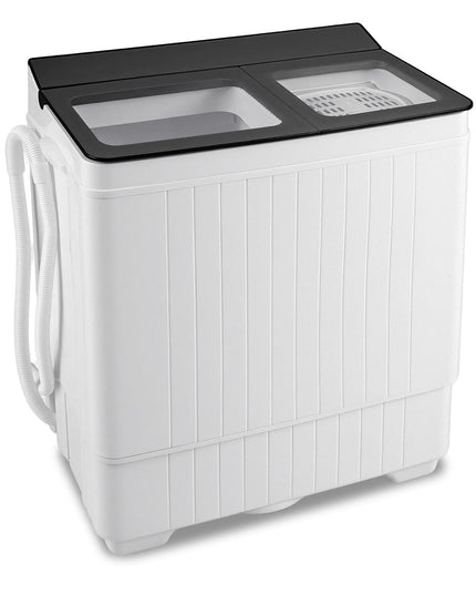 Giantex Portable Washing Machine 26LBS Twin Tub Mini Compact Laundry Washer