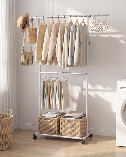 Giantex Extendable Clothes Rack for Dressing Room