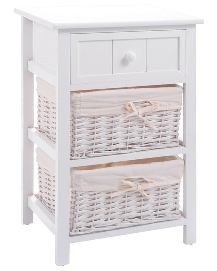 Giantex Nightstand with Drawers Wooden