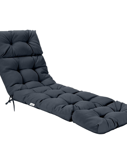 Giantex Set of 1/2/4 Lounge Chair Cushion(73X22X4 Inch)