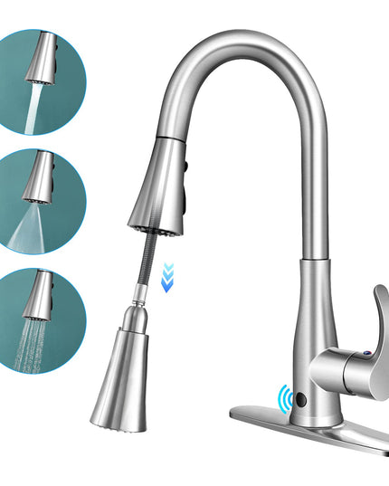 Giantex 304 Stainless Steel Touchless Kitchen Faucet