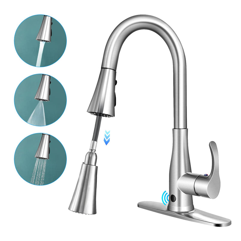 Giantex 304 Stainless Steel Touchless Kitchen Faucet