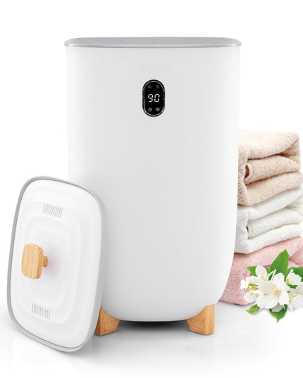 Giantex 40L Large Towel Warmer Bucket, Hot Towel Bucket for Bathroom Spa