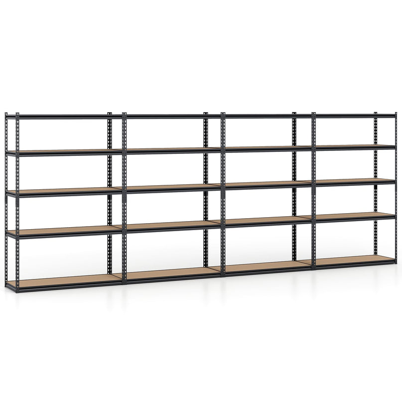 Giantex 5-Tier Metal Storage Shelves(48" x 18" x 72")