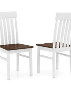 White & Walnut