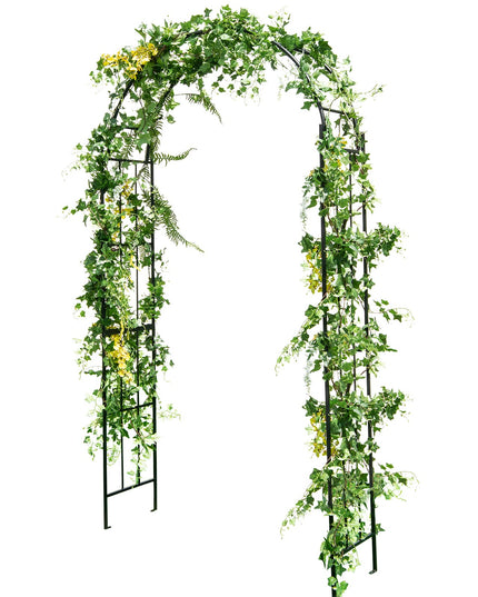Giantex Garden Arch Trellis for Climbing Plants