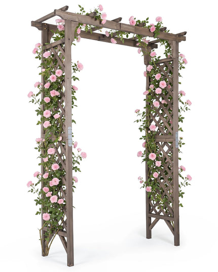 Giantex 216cm Garden Arch Trellis