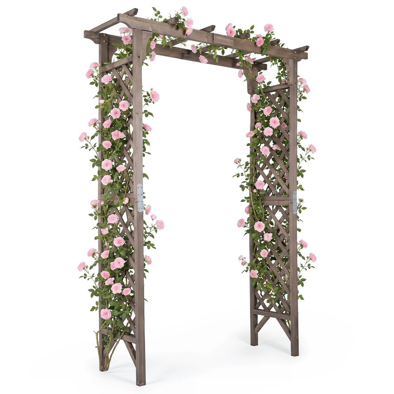Giantex 216cm Garden Arch Trellis