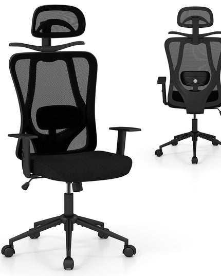 Giantex Ergonomic Desk Chair with 3D Headrest for Home Office