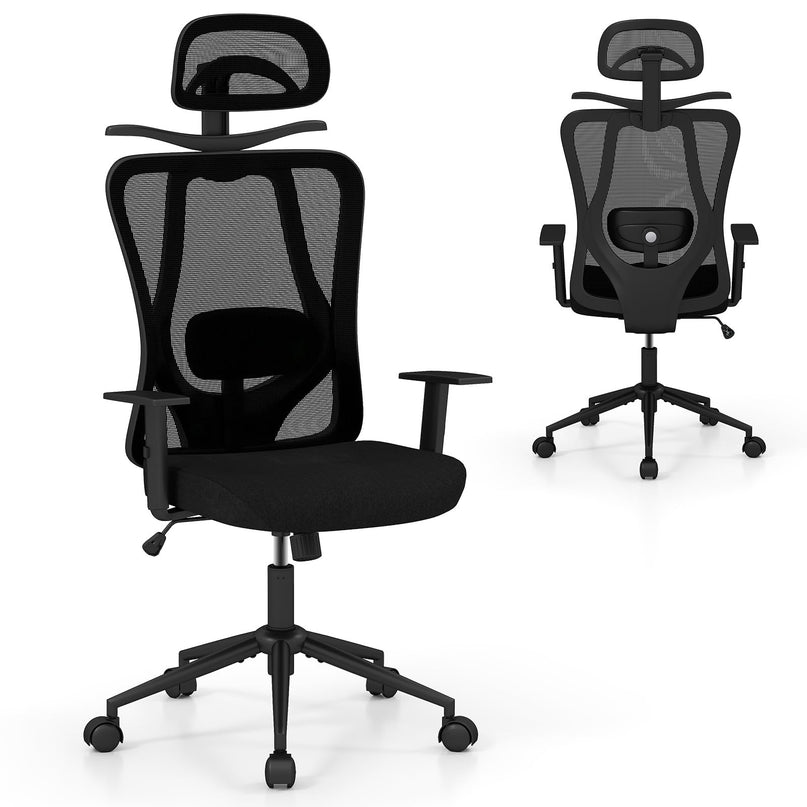 Giantex Ergonomic Desk Chair with 3D Headrest for Home Office