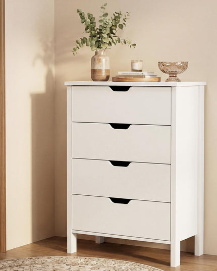 Meuble de rangement Giantex à 4 tiroirs profonds pour salon