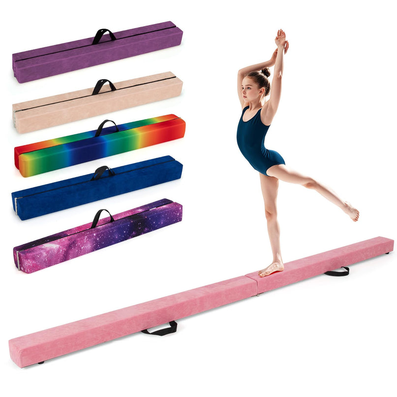 Giantex 9FT Balance Beam Folding Gymnastics Beam