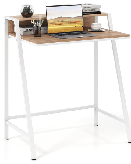 Giantex Small Computer Desk 31.5" Compact Home Office Desk