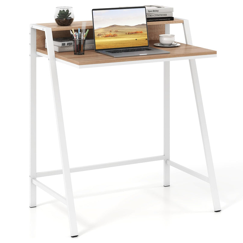 Giantex Small Computer Desk 31.5" Compact Home Office Desk