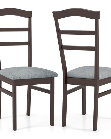 Giantex Wooden Dining Chairs Set for Dining Living Room