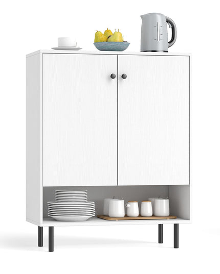 Giantex Sideboard Buffet Cabinet with Adjustable Shelf & Anti Tipping Kit
