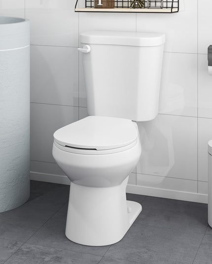 Giantex Two Piece Toilets with 17.5" ADA Comfort Height Seat