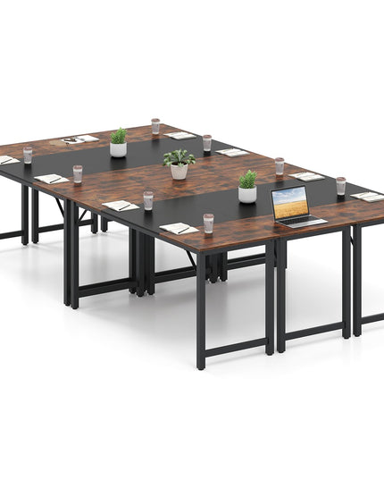 Giantex 1/2/4/6 PCS 63" x 24" Rectangular Large Meeting Room Desk