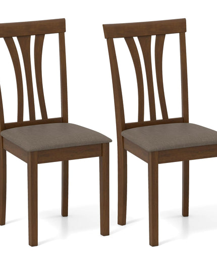 Giantex Wooden Dining Chairs Set for Living Room
