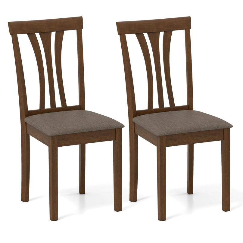 Giantex Wooden Dining Chairs Set for Living Room